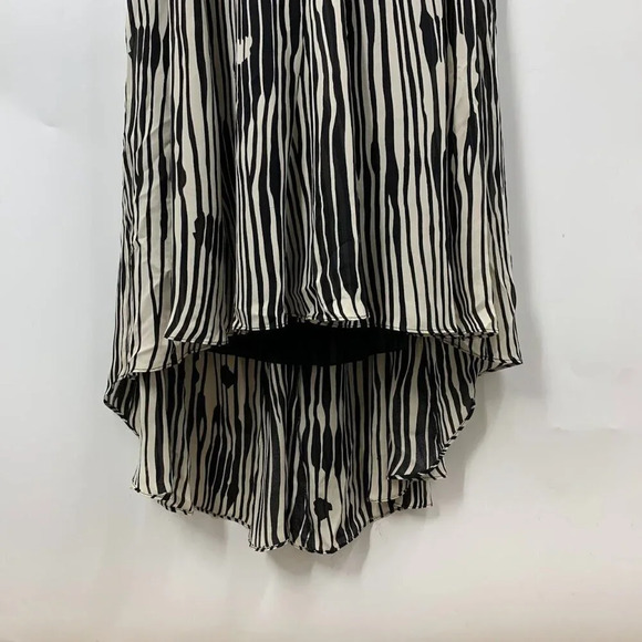 Alice + Olivia Women's Lexa V Neck 100% Silk Ruched‎ Maxi Dress Size 2 NWT $595 - Picture 9 of 16